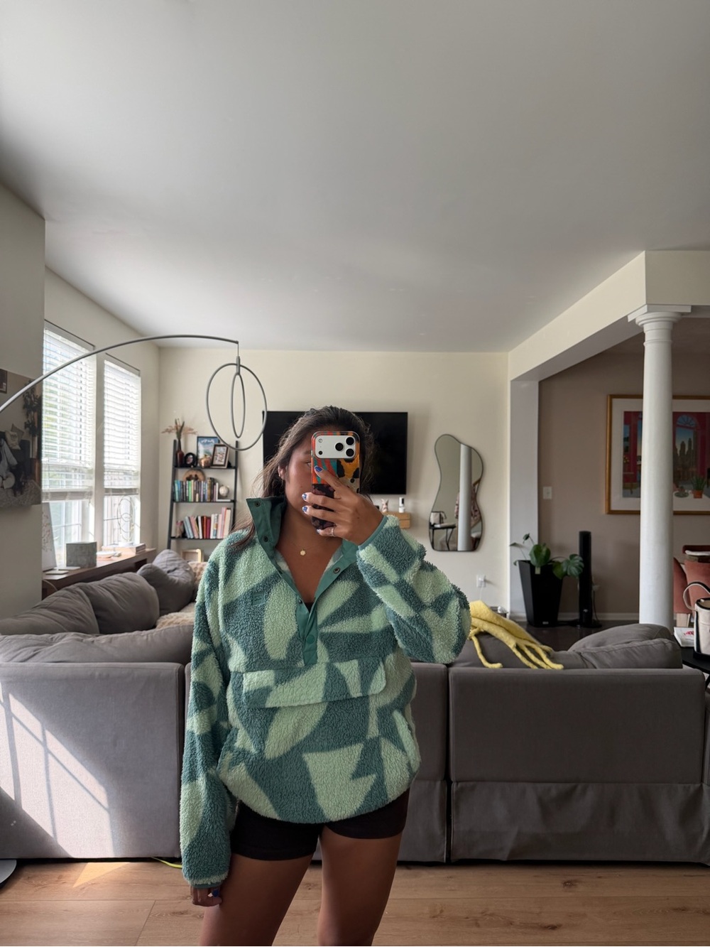 Billabong green fleece